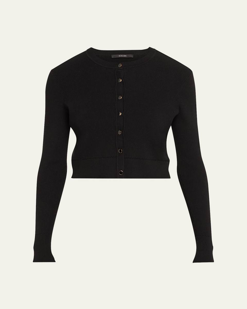 Zoe Classic Cropped Cardigan